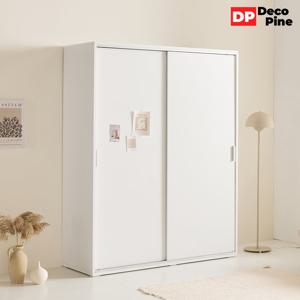 데코파인 리즈 슬라이딩장롱 1600 옷장 이불장 안방 작은방 키큰
