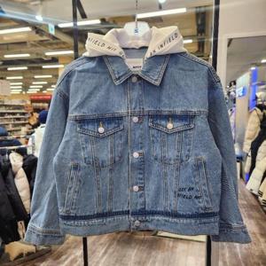 에스핏 HC09 레터링데님청자켓 봄가을 SJZ101MJJK40
