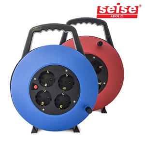 세이즈 전기릴선 X1-10M 1.5SQ 레드 케이스형 캠핑 코드릴