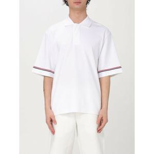 [THOM BROWNE] 라프리마 남성 폴로 셔츠 MJP209AJ0199 100 화이트 /6