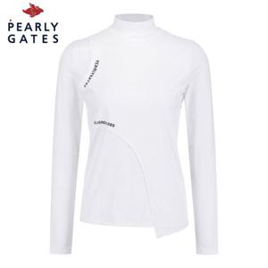 [파리게이츠] 파리게이츠 여성 스마일 냉감 믹스 체크 긴팔 티셔츠 521E1TI305_WH