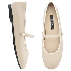 [클립] 스퍼 SPUR Pearl_Mary Jane_RS7013(라이트베이지)