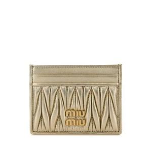 미우미우 카드지갑 5MC076AFPPF0846 GOLD DOM