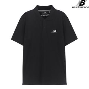 뉴발란스 NBD4DB1013-BK CP 피케 반팔티 폴로 카라 남녀공용 티셔츠