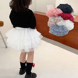 [엠케이] 캉캉레이스 여아동 튜튜 발레 치마 샤 스커트 205741