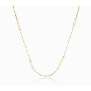 [로이드] 주문제작 바게트 10K 목걸이 LNT24009T