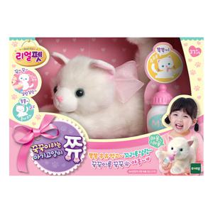 리얼펫 꾹꾹이 하는 아기고양이 쮸