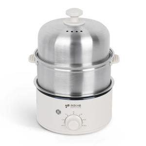 키친아트 풀스텐 계란찜기/2단/타이머 KA-8125C2