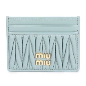 라프리마 미우미우 마테라쎄 나파 가죽 카드 지갑 5MC076-AFPP-F0035