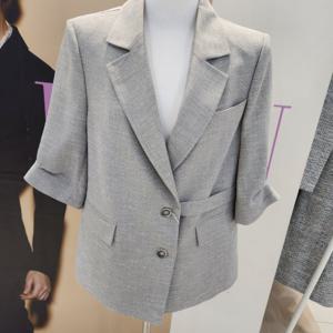 [리안뉴욕]언발란스탈착벨티드자켓(RTEWJK010