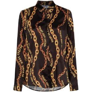 25 FW 베르사체진스꾸뛰르 체인 쿠튀르 프린트 셔츠 77HAL201NS526 TP432151231