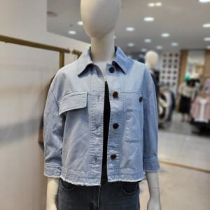 [앤클라인]칼라데님자켓AX6G2JK8250