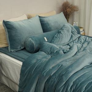 아트박스/르헤브 말랑모찌 극세사 차렵이불 베개세트 (SS/슈퍼싱