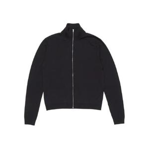 아크네 하이 넥 집업 가디건 B60365