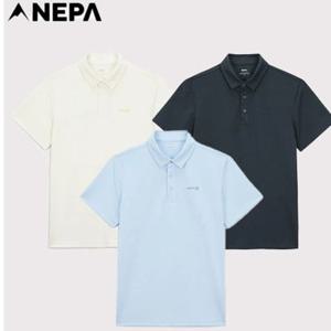 [네파] 남성 러프 쿨 반팔 카라티셔츠 7L35265