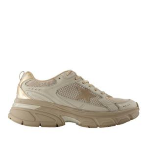 골든구스 라이트스타 레더 그레이 토프 스니커즈 GMF00724 F007