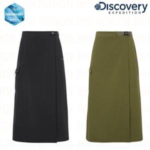 [디스커버리] 여성 프레시벤트 카고포켓 랩 스커트 DWSK96053