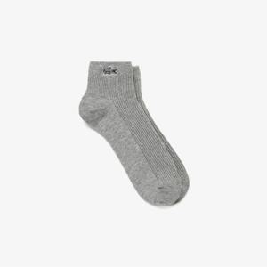 라코스테 공식 여성 립 조직 발목 양말 RA015E-55N CCA