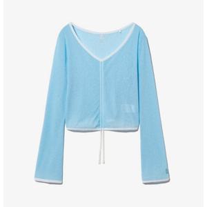 휠라 W 메쉬 셔링 커버업 FS2RLH2453F LBU OWH