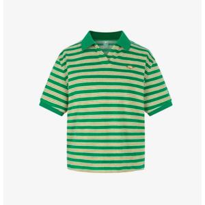 휠라 W 테리 세미크롭 카라티 FS2TSH2459F GRN PIK