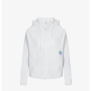 휠라 W 메쉬 후드 집업 커버업 FS2JKH2452F OWH