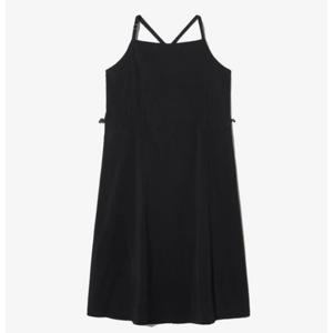 휠라 W 경량 시어서커 스트링 원피스 FS2OPH2153F BLK