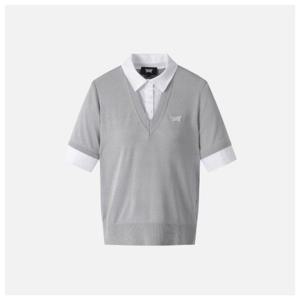[PXG]PXG골프반팔티 KQF PJFCW4121-12 여성 에센셜 폴로 숏 슬리