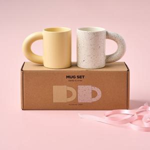[모던하우스] ON 통통핸들 머그 2P세트 버터+쿠앤크