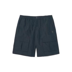 휠라 공용 면터치 폴리 세미버뮤다 카고 반바지 FS2TRH2102X-BLK