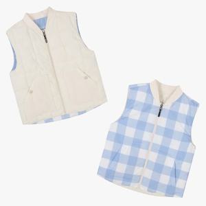 [인디고뱅크키즈]시보리 리버서블 경량 베스트_IKVW23W11