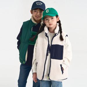 [인디고뱅크키즈]리버서블 조끼_IKVW24W01_2종 택1