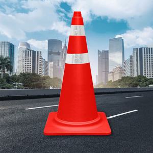 스탠다드 칼라콘 적색/라바콘 꼬깔콘 주정차 주차금지