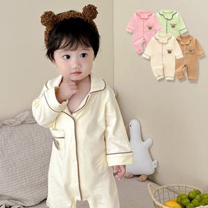 [엠케이] 스윗베어 홈웨어 긴팔 우주복파자마 205935