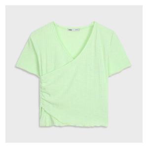 [미쏘]랩디테일 반팔 티셔츠 (MIWHWC724A-T)