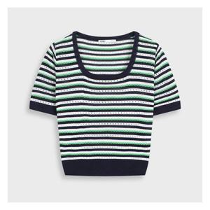 [미쏘]스퀘어넥 스트라이프 풀오버 (MIWKAC829T-T)