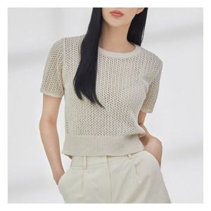 [미쏘]스카시 반팔 풀오버 (MIWKAC720T-T)