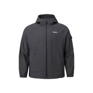 데상트 공용 카고 포켓 후디드 우븐 자켓 AP323TWT91-CHC0