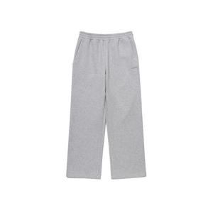 데상트 공용 코튼 기모 스트레이트핏 팬츠 AP323UKP93-MGRY