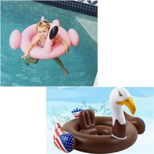 런웨이브 보행기튜브/플라밍고/독수리/물놀이튜브 튜브 원형튜브 물놀이튜브 링튜브 물놀이용품