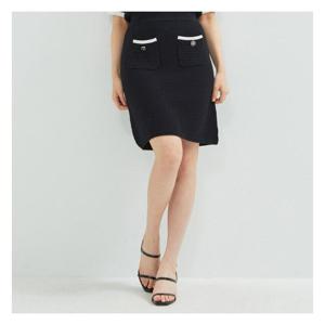 [로엠]포켓 니트 스커트 (RMWKC38S53-T)