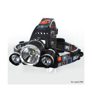 일반형 크리LED 3구헤드랜턴 후레쉬 랜턴 캠핑등 써치 헤드랜턴 손전등