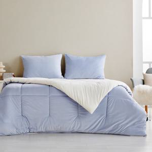 [모던하우스] 말랑찰떡 극세사 차렵이불 퀸 블루