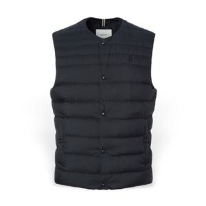 [헤지스] 남성 경량 다운 패딩 베스트 HZJU5D405BK