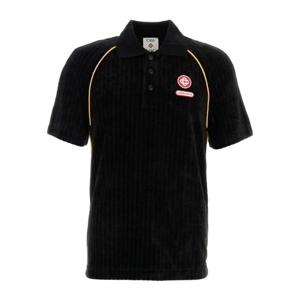 카사블랑카 코듀로이 레글런 로고 패치 폴로 티셔츠 MAW25JTP43