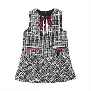 [티파니(정상)]NY 트위드 주름 원피스(T34KAO020)