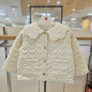 [래핑차일드]래핑차일드 하트 카라 퀼팅 패딩 85119-114-7000_JJ