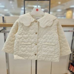 [래핑차일드]래핑차일드 하트 카라 퀼팅 패딩 85119-114-700_JJ