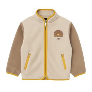 뉴발란스 키즈 에센셜 라글란 점퍼 자켓 베이지 NK9DEB103U-35