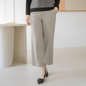 엄마옷 마담4060 모직기모와이드팬츠 데일리 여성바지 -ZPN2510034-