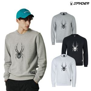 [스파이더] 남성 더턴 멀티 엠보 맨투맨 티셔츠 SPJPCNRL301M